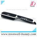 Hair Straightener Brush with Ion Generator